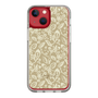 Slim Protection Case［ Ungrid - FlowerPrint - Beige ］