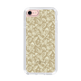 Slim Protection Case［ Ungrid - FlowerPrint - Beige ］