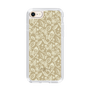 Slim Protection Case［ Ungrid - FlowerPrint - Beige ］