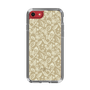 Slim Protection Case［ Ungrid - FlowerPrint - Beige ］