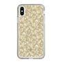 Slim Protection Case［ Ungrid - FlowerPrint - Beige ］