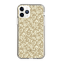 Slim Protection Case［ Ungrid - FlowerPrint - Beige ］