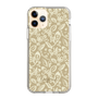 Slim Protection Case［ Ungrid - FlowerPrint - Beige ］