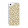 Slim Protection Case［ Ungrid - FlowerPrint - Beige ］
