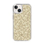 Slim Protection Case［ Ungrid - FlowerPrint - Beige ］