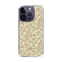 Slim Protection Case［ Ungrid - FlowerPrint - Beige ］