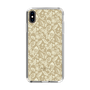 Slim Protection Case［ Ungrid - FlowerPrint - Beige ］