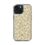 Slim Protection Case［ Ungrid - FlowerPrint - Beige ］