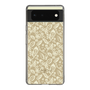 Slim Protection Case［ Ungrid - FlowerPrint - Beige ］