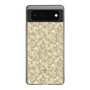 Slim Protection Case［ Ungrid - FlowerPrint - Beige ］