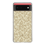 Slim Protection Case［ Ungrid - FlowerPrint - Beige ］