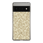 Slim Protection Case［ Ungrid - FlowerPrint - Beige ］