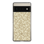 Slim Protection Case［ Ungrid - FlowerPrint - Beige ］