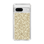 Slim Protection Case［ Ungrid - FlowerPrint - Beige ］