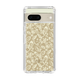 Slim Protection Case［ Ungrid - FlowerPrint - Beige ］
