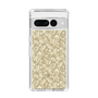 Slim Protection Case［ Ungrid - FlowerPrint - Beige ］