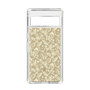 Slim Protection Case［ Ungrid - FlowerPrint - Beige ］