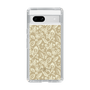 Slim Protection Case［ Ungrid - FlowerPrint - Beige ］