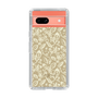 Slim Protection Case［ Ungrid - FlowerPrint - Beige ］