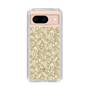 Slim Protection Case［ Ungrid - FlowerPrint - Beige ］