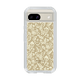 Slim Protection Case［ Ungrid - FlowerPrint - Beige ］