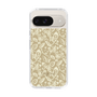 Slim Protection Case［ Ungrid - FlowerPrint - Beige ］