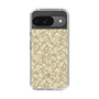 Slim Protection Case［ Ungrid - FlowerPrint - Beige ］