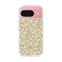 Slim Protection Case［ Ungrid - FlowerPrint - Beige ］