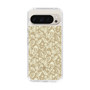 Slim Protection Case［ Ungrid - FlowerPrint - Beige ］