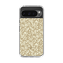 Slim Protection Case［ Ungrid - FlowerPrint - Beige ］