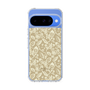 Slim Protection Case［ Ungrid - FlowerPrint - Beige ］