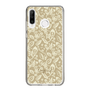 Slim Protection Case［ Ungrid - FlowerPrint - Beige ］
