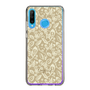 Slim Protection Case［ Ungrid - FlowerPrint - Beige ］