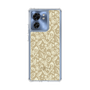Slim Protection Case［ Ungrid - FlowerPrint - Beige ］