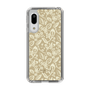 Slim Protection Case［ Ungrid - FlowerPrint - Beige ］