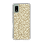 Slim Protection Case［ Ungrid - FlowerPrint - Beige ］