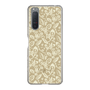 Slim Protection Case［ Ungrid - FlowerPrint - Beige ］