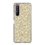 Slim Protection Case［ Ungrid - FlowerPrint - Beige ］