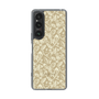 Slim Protection Case［ Ungrid - FlowerPrint - Beige ］