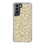 Slim Protection Case［ Ungrid - FlowerPrint - Beige ］