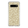 Slim Protection Case［ Ungrid - FlowerPrint - Beige ］