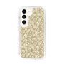 Slim Protection Case［ Ungrid - FlowerPrint - Beige ］