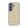 Slim Protection Case［ Ungrid - FlowerPrint - Beige ］