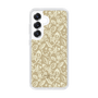 Slim Protection Case［ Ungrid - FlowerPrint - Beige ］