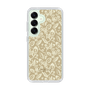 Slim Protection Case［ Ungrid - FlowerPrint - Beige ］