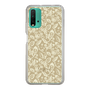 Slim Protection Case［ Ungrid - FlowerPrint - Beige ］