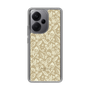 Slim Protection Case［ Ungrid - FlowerPrint - Beige ］