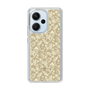 Slim Protection Case［ Ungrid - FlowerPrint - Beige ］