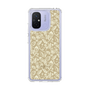Slim Protection Case［ Ungrid - FlowerPrint - Beige ］