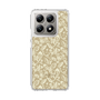 Slim Protection Case［ Ungrid - FlowerPrint - Beige ］